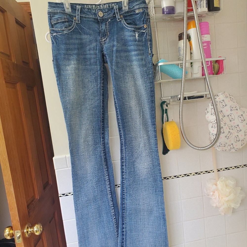 Vintage Womens Hydraulic Metro Boot Cut Jean 5 long